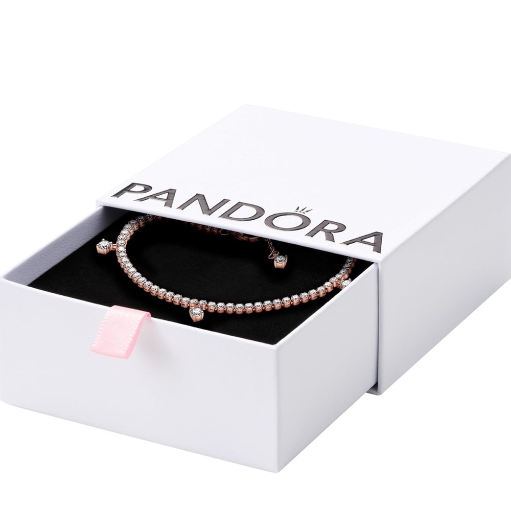 PANDORA Sparkling Drops Tennis Bracelet